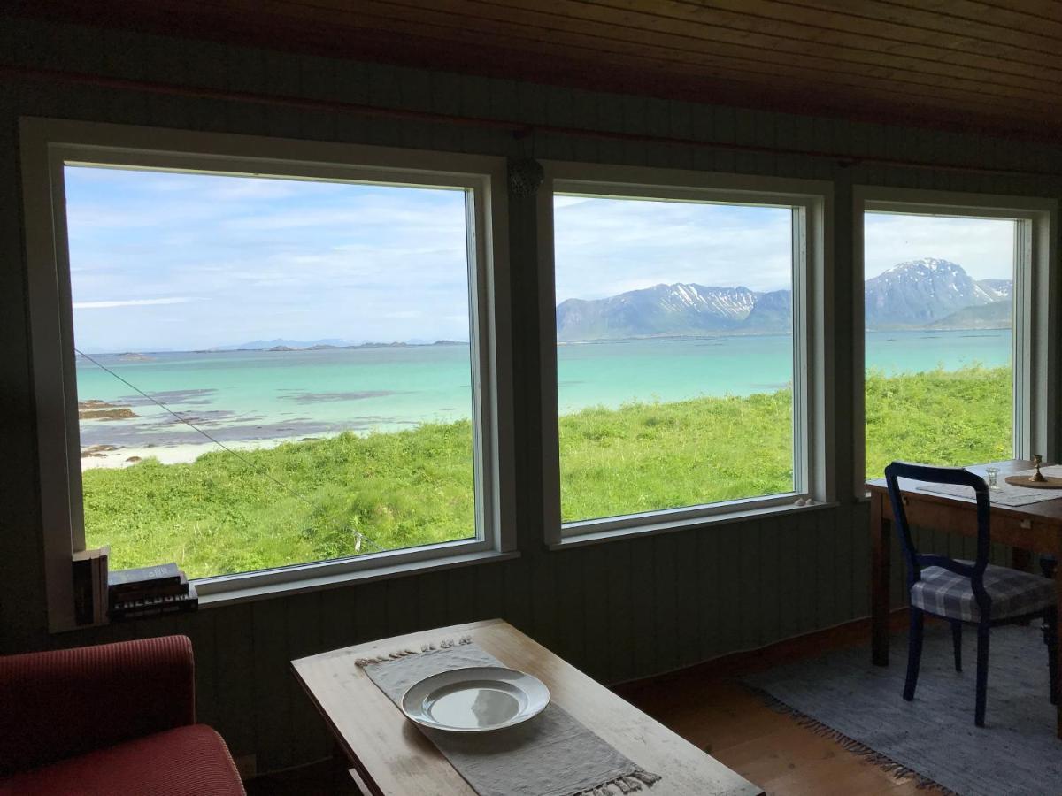 Seaside View Lofoten Bostad Bagian luar foto