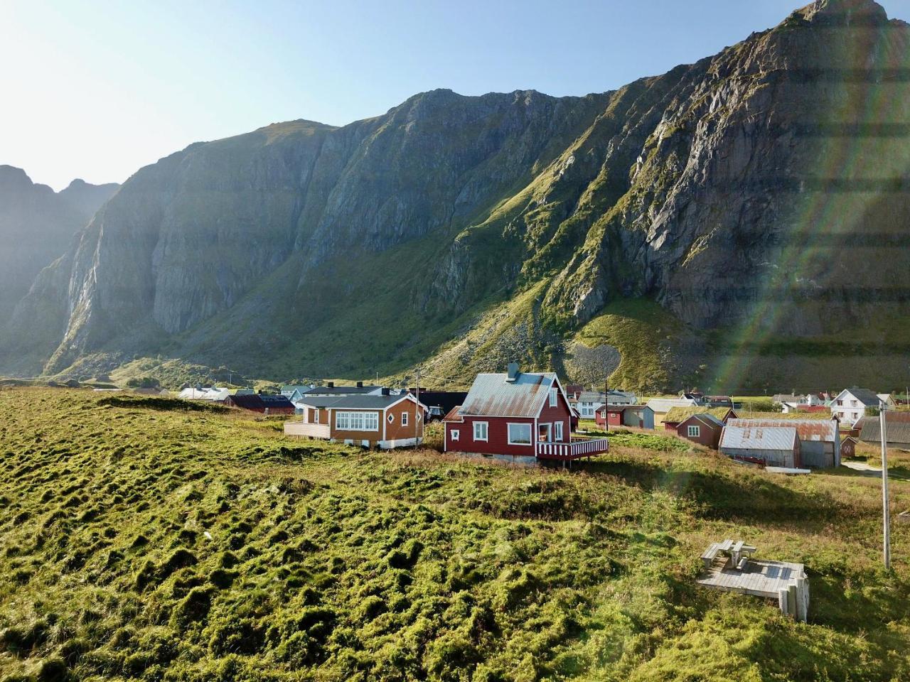 Seaside View Lofoten Bostad Bagian luar foto