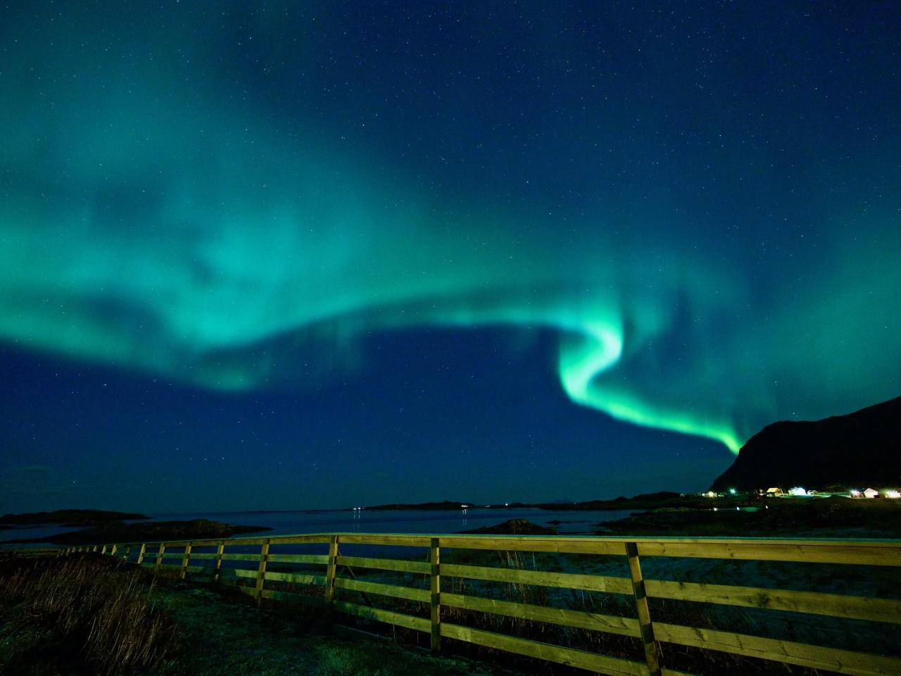 Seaside View Lofoten Bostad Bagian luar foto